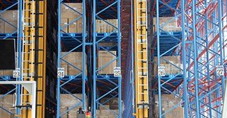 一站式服務(wù) 助勝通貨架高位立體貨架入駐某知名企業(yè)