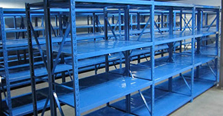 獨(dú)家優(yōu)美設(shè)計(jì)輕型倉(cāng)儲(chǔ)貨架 浙江中企廣電找到完美解決方案