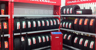 浙江華策汽車公司，用上了高大上的專用汽配貨架