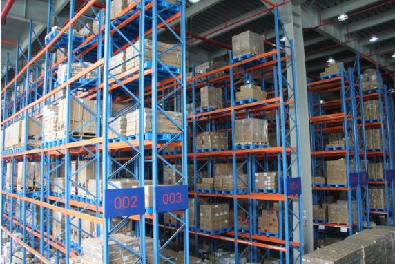 杭州卓達(dá)染整與勝通貨架再次合作訂購(gòu)橫梁貨架300多組
