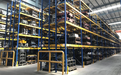 熱烈慶祝勝通貨架向合德機(jī)械交付首批價(jià)值35萬(wàn)橫梁貨架現(xiàn)已安裝完畢