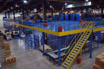 熱烈慶祝嘉興健彰與勝通貨架訂購鋼平臺100多組