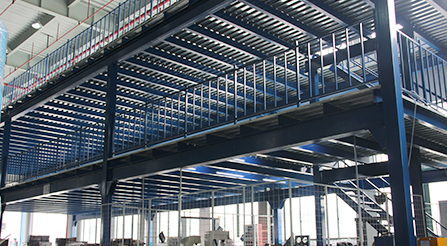 海寧禾旭襪業(yè)與勝通合作,定制鋼平臺1座