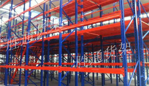 豐碩化妝用品有限公司訂購(gòu)重型橫梁貨架100多組