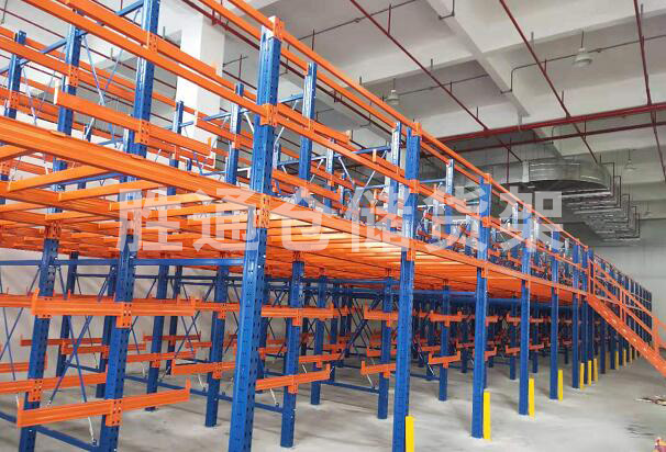 某鋁材有限公司，100多組懸臂貨架成功交付!