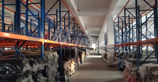 紡織企業(yè)倉儲(chǔ)必備的面料貨架，柯橋奧莉只推薦勝通！