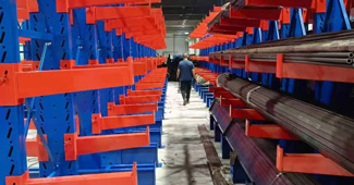 熱烈祝賀勝通懸臂貨架成功入駐星威國際家居！