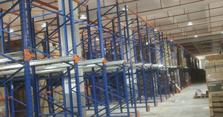 勝通貫通式貨架的入駐，讓安吉富恒家具的貨物儲(chǔ)存能力提升近50%！
