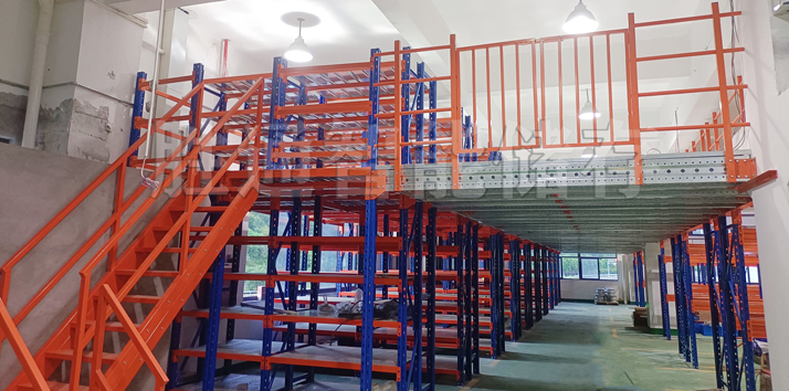 勝通閣樓貨架入駐浙江海盾倉庫，承重性強，儲存更驚人！