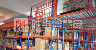 勝通閣樓貨架，讓嘉興市電氣企業(yè)倉儲量更大，物流周轉更快