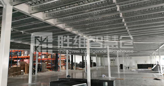 寧波某電子企業(yè)用上勝通的鋼平臺后，倉儲性能大大提升！