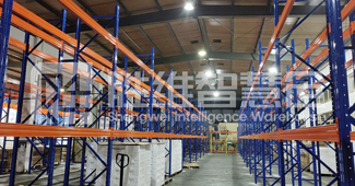 儲存量5420個貨位，這款重型貨架助力電機企業(yè)倉儲升級！