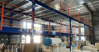 包裝印刷企業(yè)倉(cāng)儲(chǔ)難？看這款定制的鋼平臺(tái)貨架來(lái)幫忙