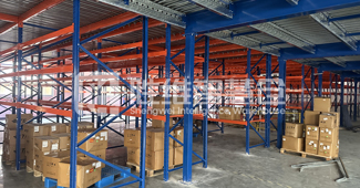 常州電子設(shè)備倉(cāng)大升級(jí)！1426㎡二層閣樓貨架，空間利用率翻倍